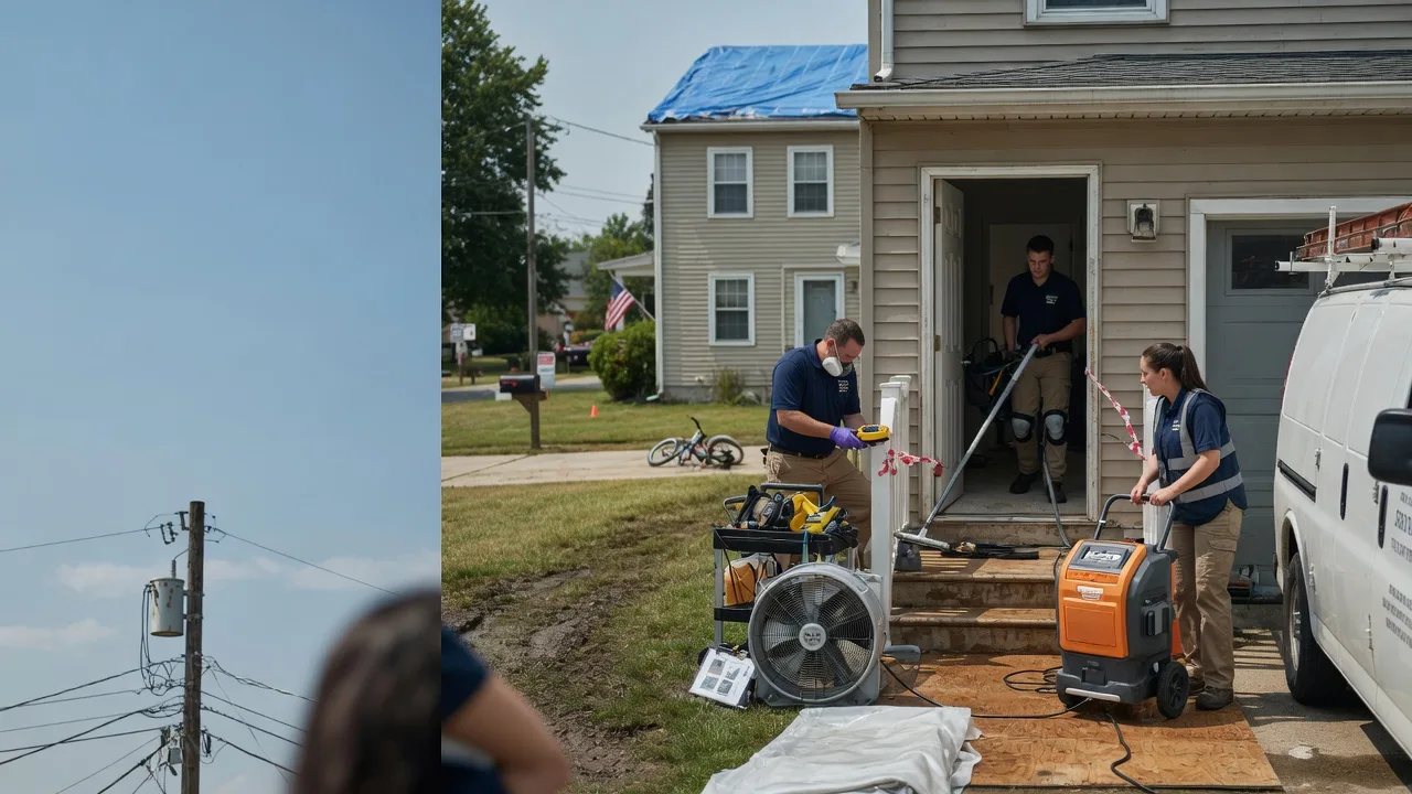 Water Damage Repair in Parkers Prairie, MN near me